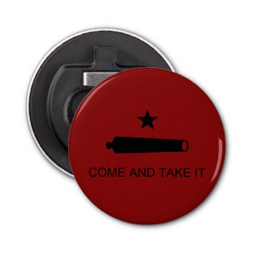 Come  Take It Texas State battle Flag Bottle Opener