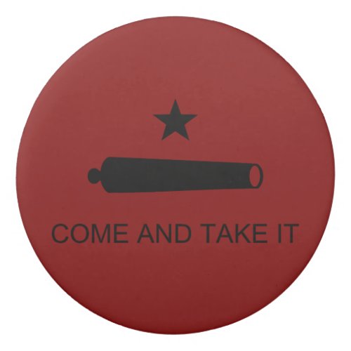 Come  Take It Texas State battle Flag Eraser