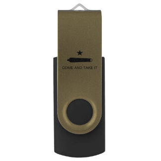 Come & Take It! Texas State battle Flag Flash Drive