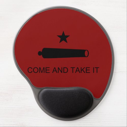 Come  Take It Texas State battle Flag Gel Mouse Pad