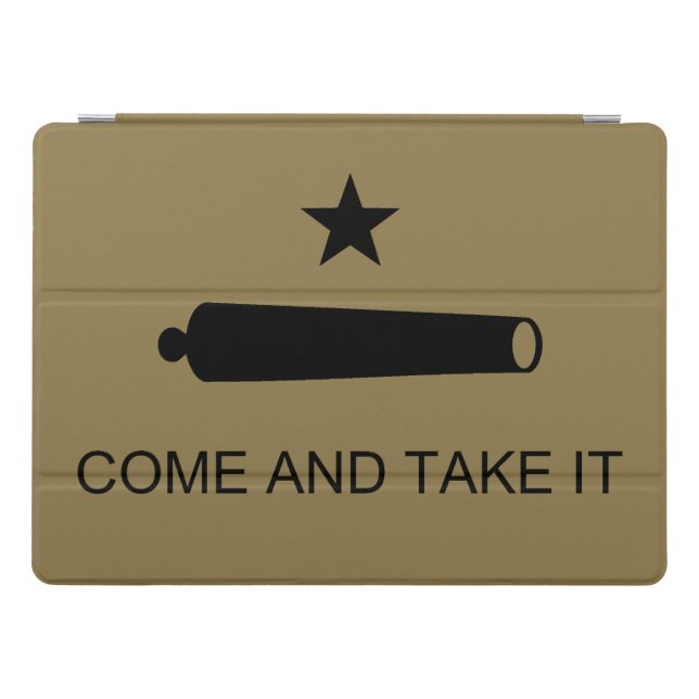 Come & Take It! Texas State battle Flag iPad Pro Cover (Horizontal)