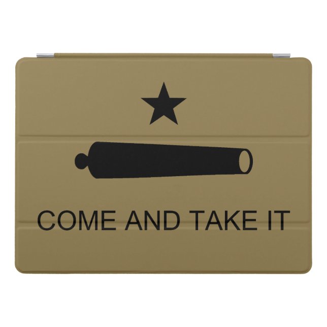Come & Take It! Texas State battle Flag iPad Pro Cover (Horizontal)