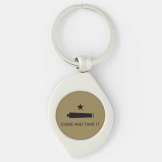 Come & Take It! Texas State battle Flag Keychain