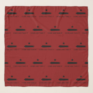 Come & Take It! Texas State battle Flag Scarf