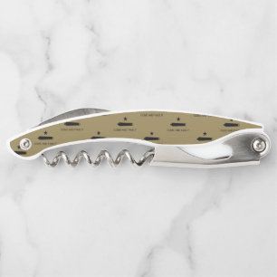 Come & Take It! Texas State battle Flag Waiter's Corkscrew