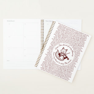 Come Thou Fount ~ Tune My Heart Copper Fox Planner