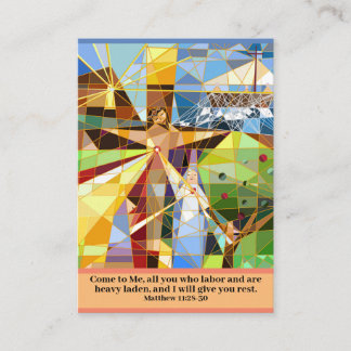 Come to Jesus Prayer  Card
