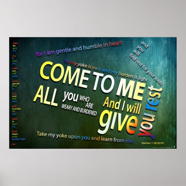 Come to me poster (Front)