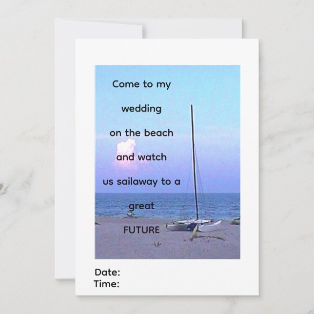 Come to My Wedding jGibney The Museum Zazzle Invitation (Front)