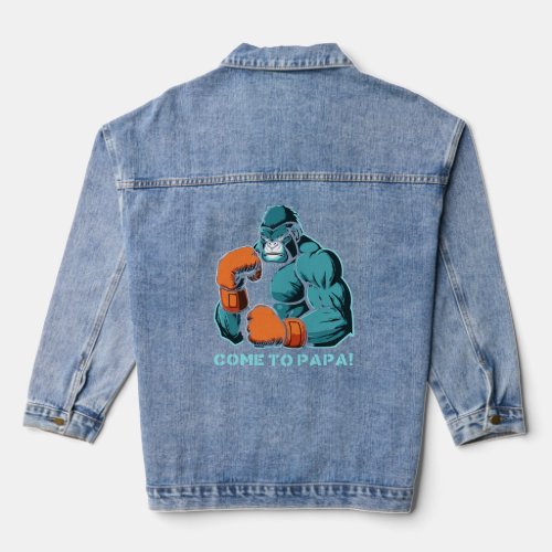 come to papa boxer  1  denim jacket