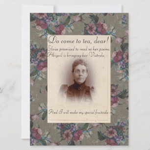 Come To Tea, Dear - Party Invitation