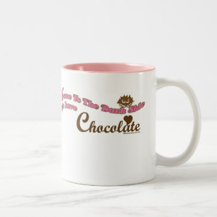 Come To The Dark Side, We have Chocolate Two-Tone Coffee Mug