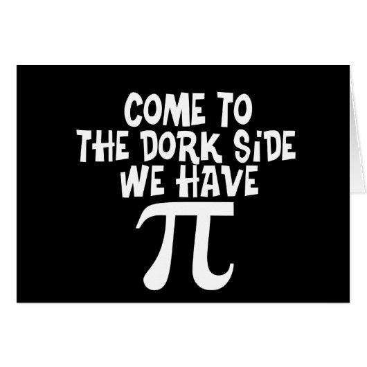 Come to the Dork Side...We have PI Cards (Front Horizontal)