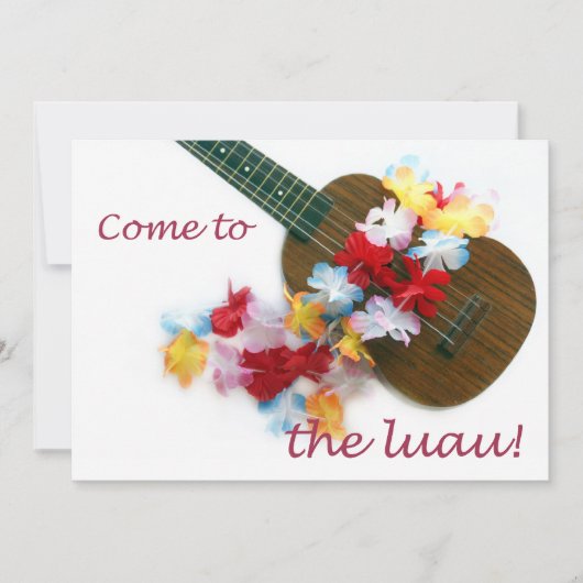 Come to the Luau! (Front)