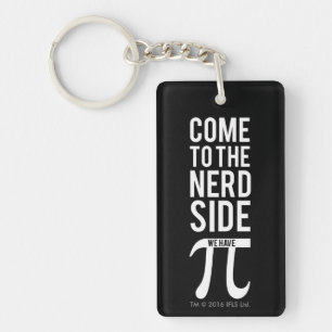 Come To The Nerd Side Keychain