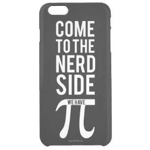 Come To The Nerd Side Clear iPhone 6 Plus Case