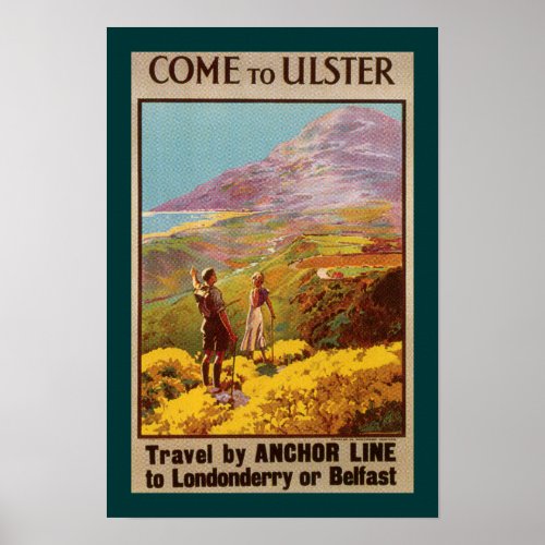 Come to Ulster border Poster