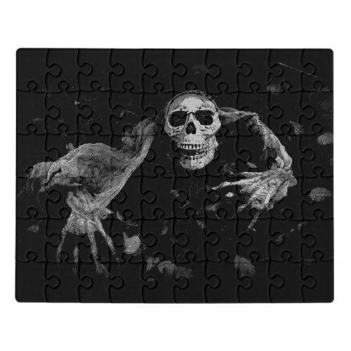 Come With Me _ Creepy Skull    Jigsaw Puzzle