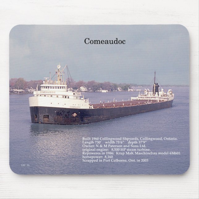 Comeaudoc mousepad (Front)