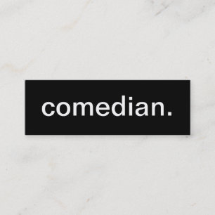 Comedian Business Card