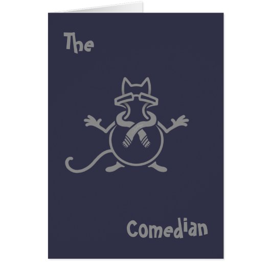 Comedian Cat Cards (Front)