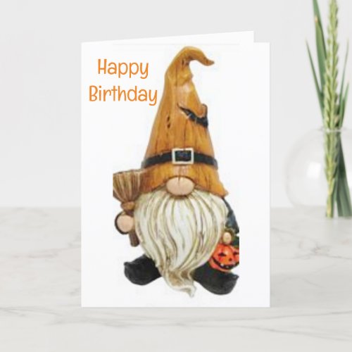 COMEDIC GNOME YOUR 70th BIRTHDAY Card