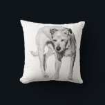 Comedic Pause Throw Pillow<br><div class="desc">This pillow features a dog’s half-closed squint that feels both silly and sweet. It’s a humorous accent piece that warms the room with personality.</div>