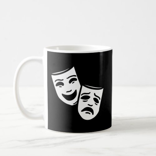 Comedy And Tragedy Greek Theater Coffee Mug