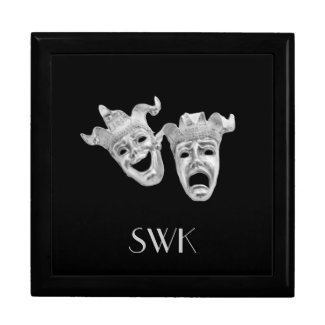 Comedy and Tragedy Monogram Mask Box