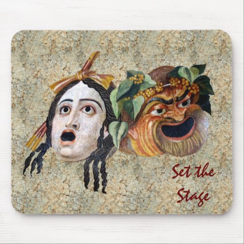Comedy and Tragedy Mousepad