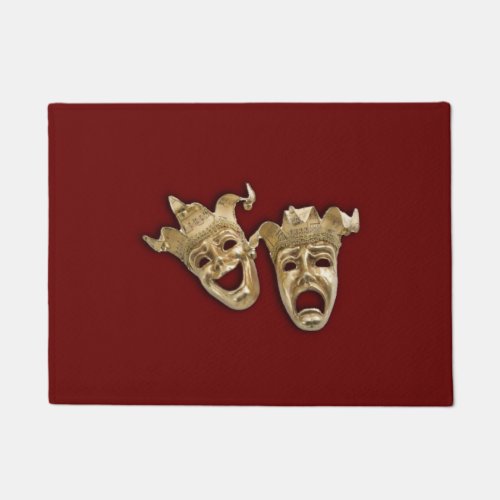 Comedy and Tragedy Theater Doormat
