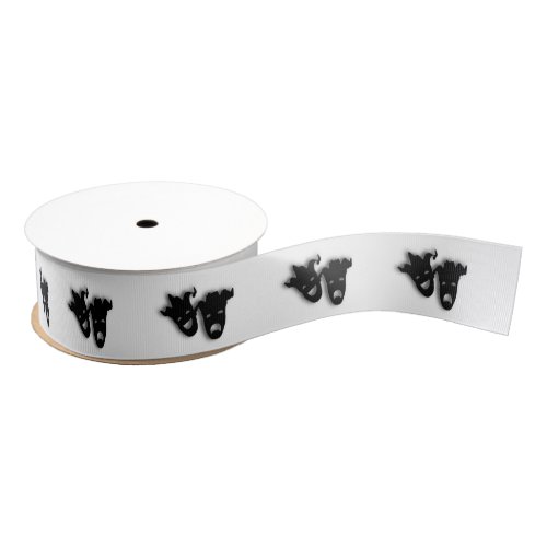 Comedy and Tragedy Theater Grosgrain Ribbon