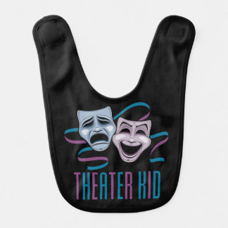 Comedy And Tragedy Theater Kid Baby Bib