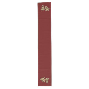 Comedy and Tragedy Theater Long Table Runner