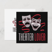 Comedy And Tragedy Theater Lover (Front/Back)