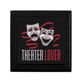 Comedy And Tragedy Theater Lover Gift Box