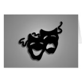 Comedy and Tragedy Theater Masks (Front Horizontal)