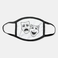 Comedy And Tragedy Theater Masks, an art print by John Schwegel