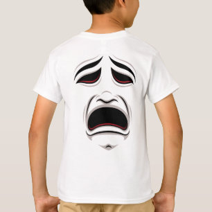 Comedy And Tragedy Theater Masks Faces T-Shirt