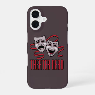 Comedy And Tragedy Theater Nerd iPhone 16 Case