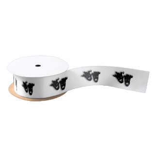 Comedy and Tragedy Theater Satin Ribbon