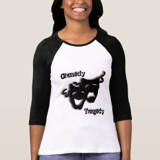 Comedy and Tragedy Theater T-shirts