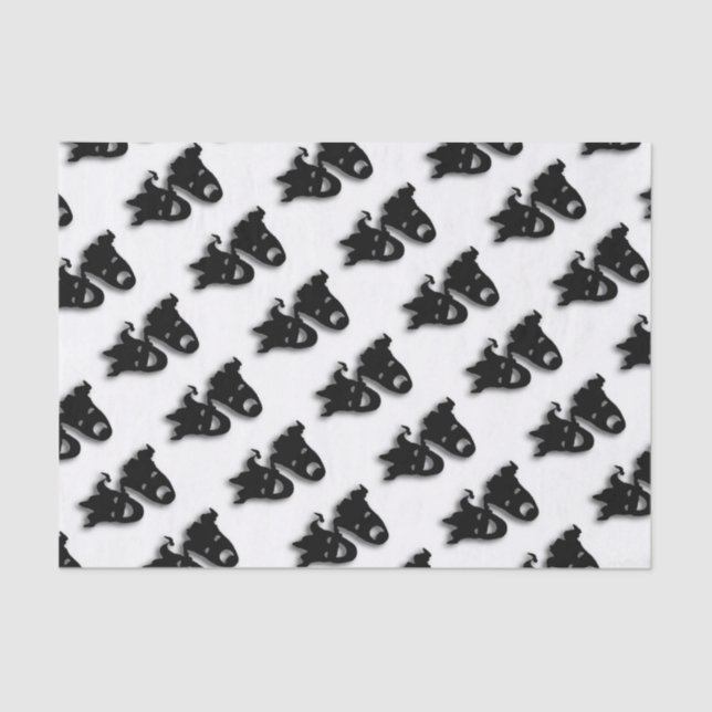 Comedy and Tragedy Theater Tissue Paper (Front)