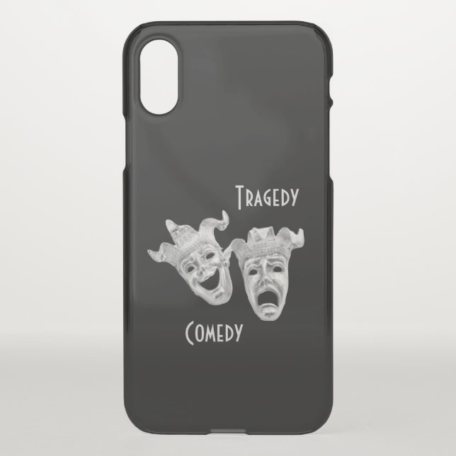 Comedy and Tragedy Uncommon iPhone Case (Back)