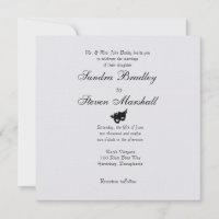 Comedy and Tragedy Wedding Invitations