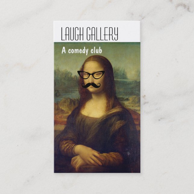 Comedy Club Business Cards (Front)