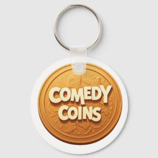 Comedy Coins Keychain
