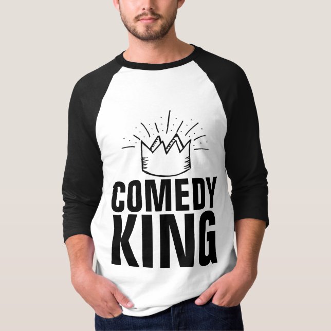 COMEDY KING T-SHIRTS TEES (Front)