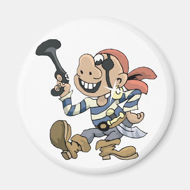 Comedy Pirate Magnet (Front)