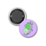 Comedy &amp; Tragedy Drama Masks-theatre Arts Magnet! Magnet at Zazzle